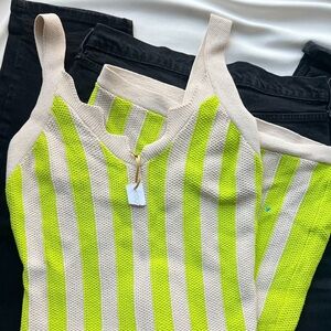 NWT House Of Harlow Mini Stripped Dress!☀️🌴